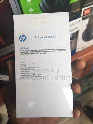 Photo - Souris Filaire Hp M10 – Usb – Haute Précision