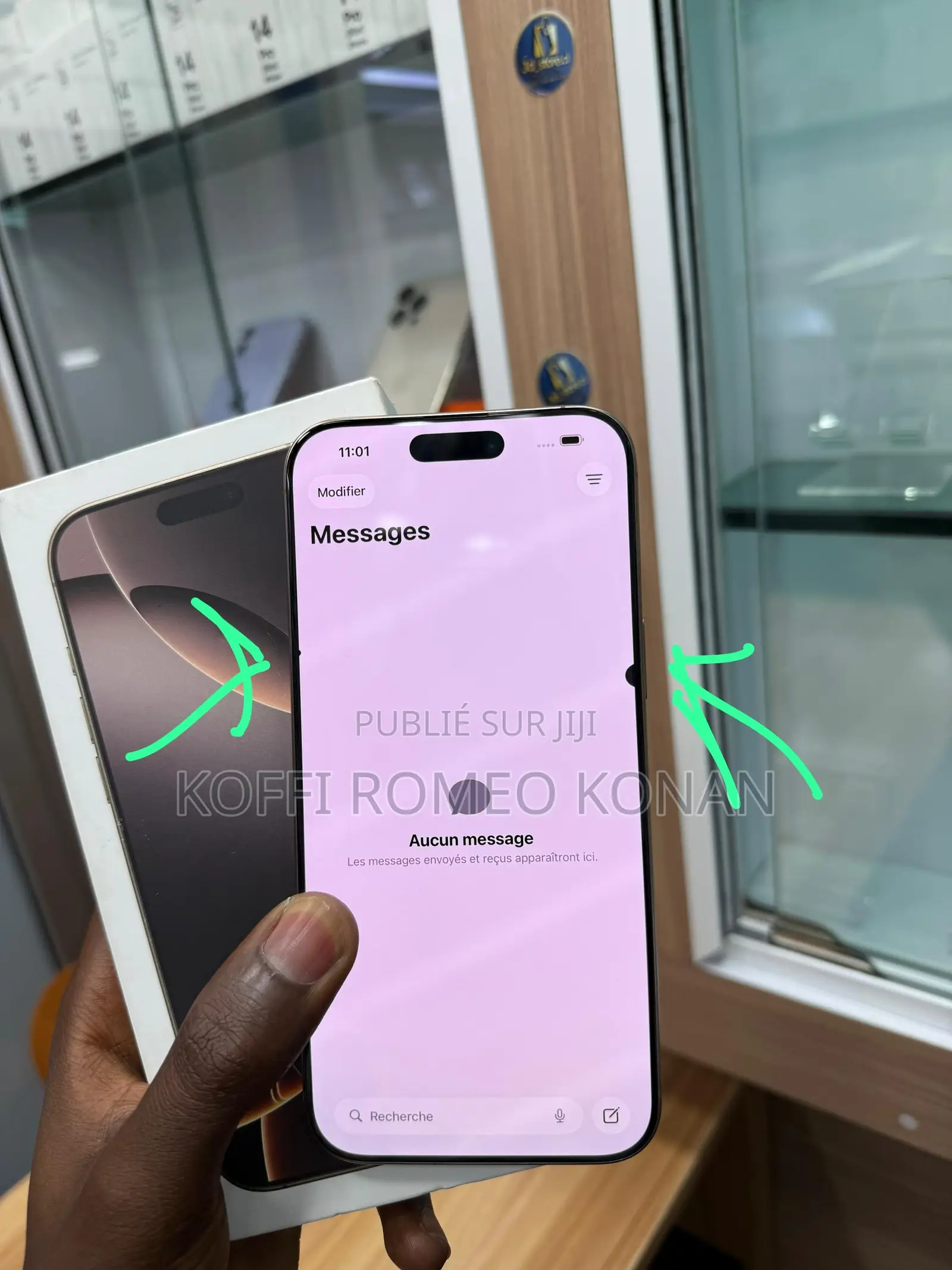 New Apple iPhone 16 Pro Max 256 GB Doré