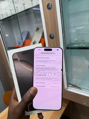 New Apple iPhone 16 Pro Max 256 GB Doré