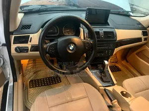 BMW X3 2.5i 2007 Blanc cassé