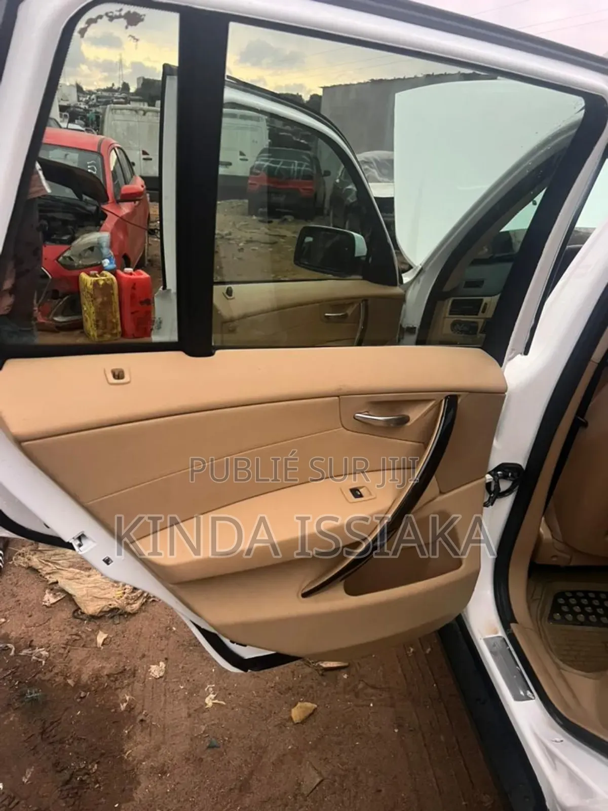 BMW X3 2.5i 2007 Blanc cassé