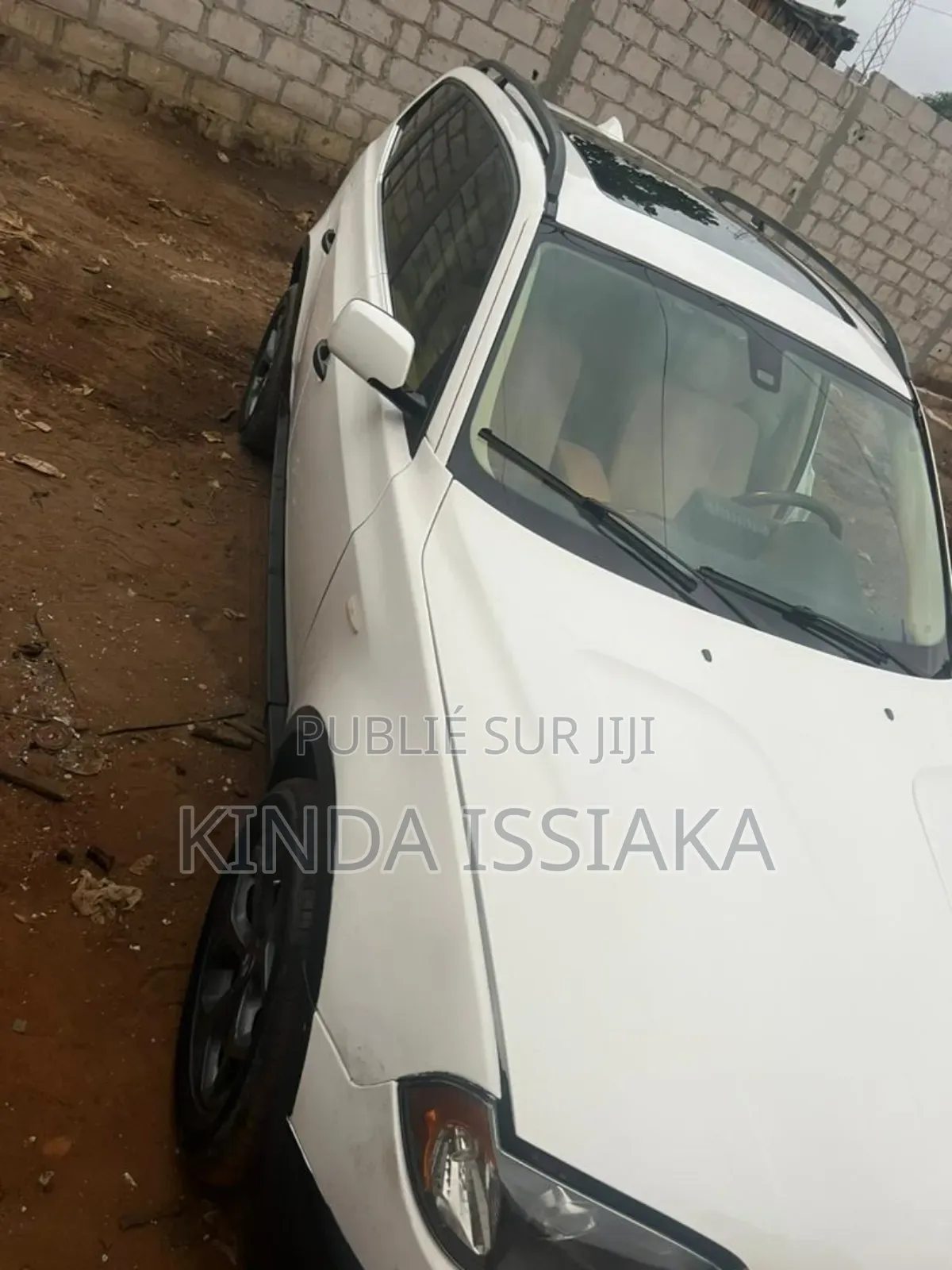 BMW X3 2.5i 2007 Blanc cassé