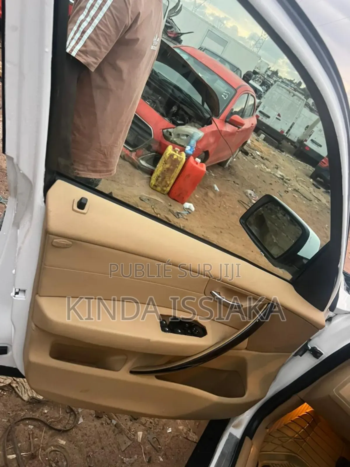 BMW X3 2.5i 2007 Blanc cassé