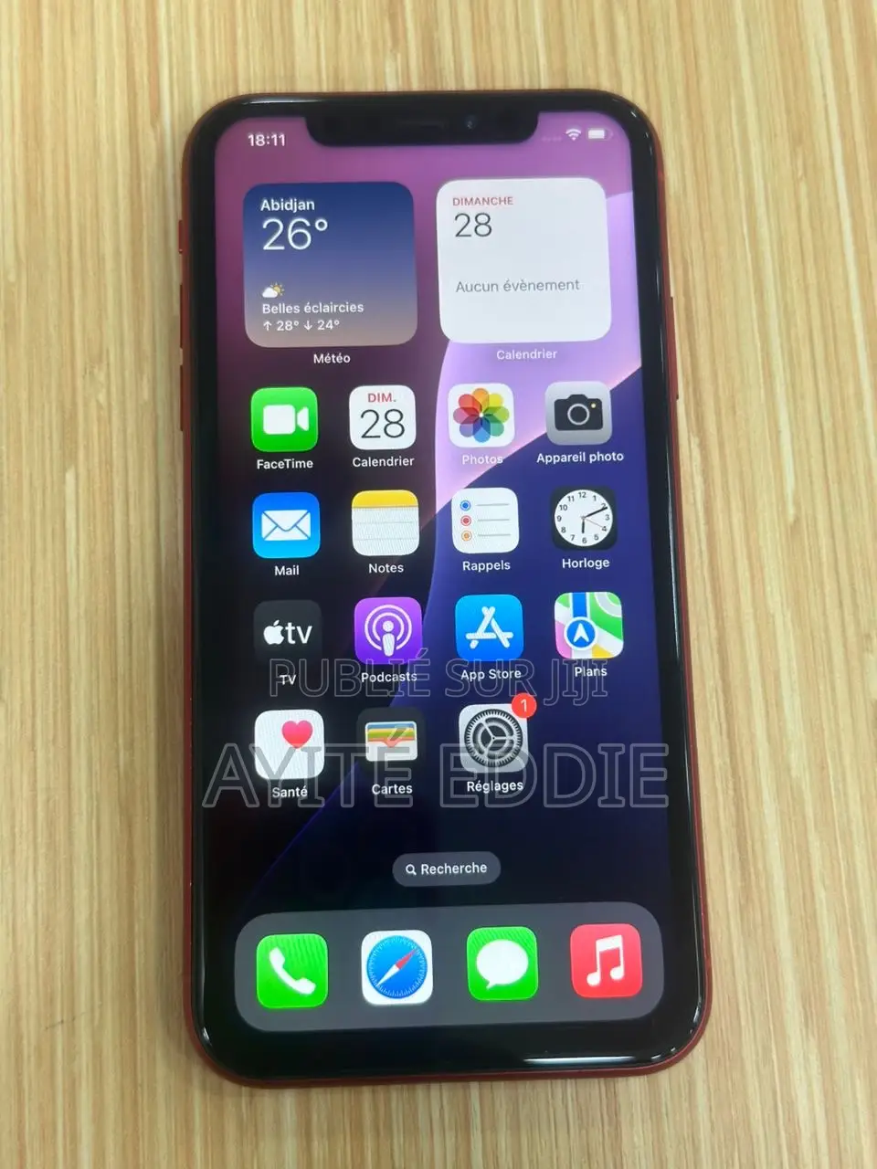 Apple iPhone XR 64 GB Rouge