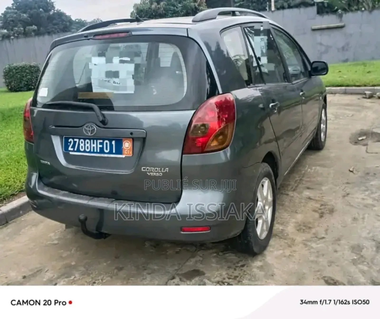 Toyota Verso 1.8 2009 Gris