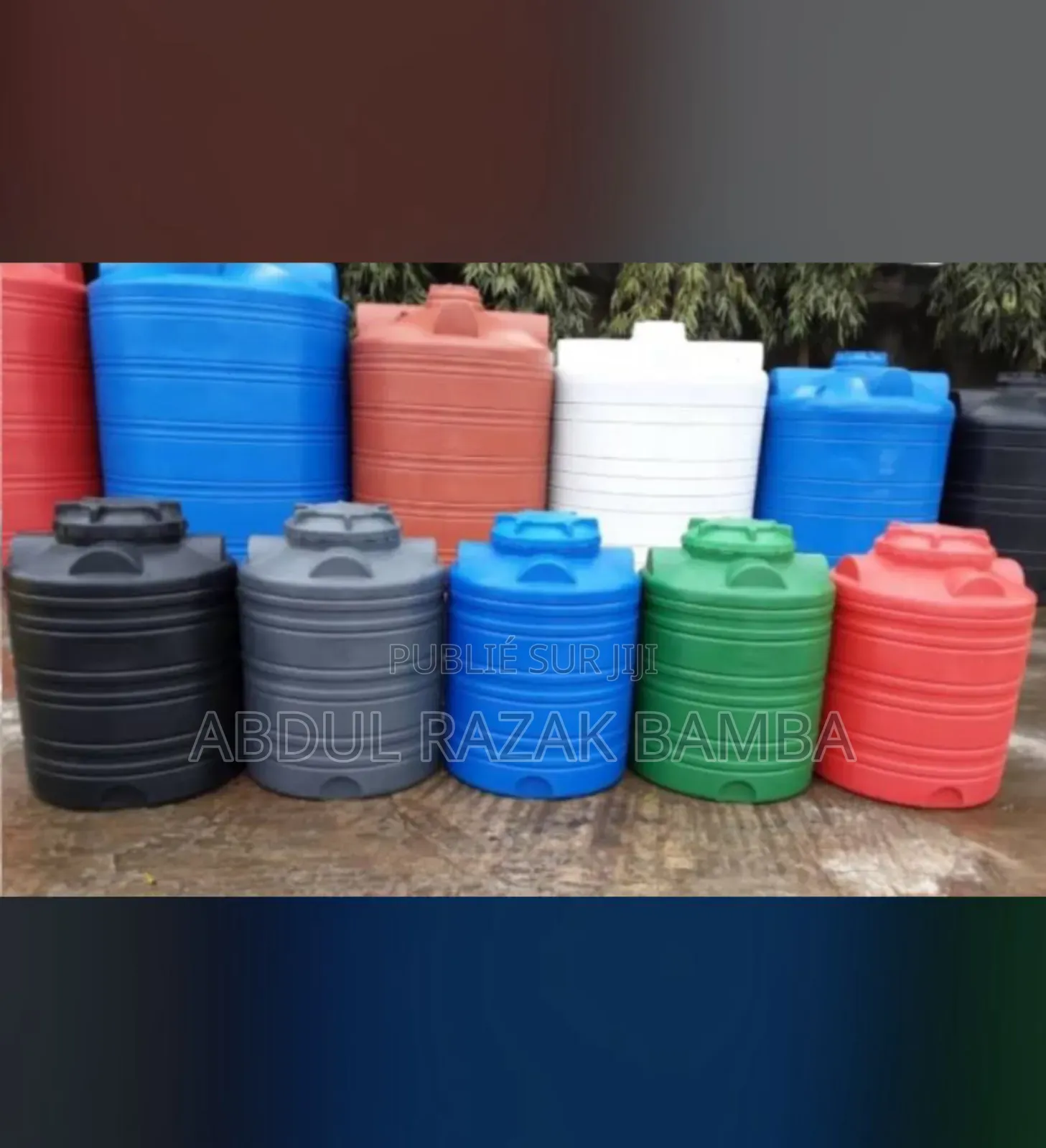 Fût D'eau Tank Ivoire