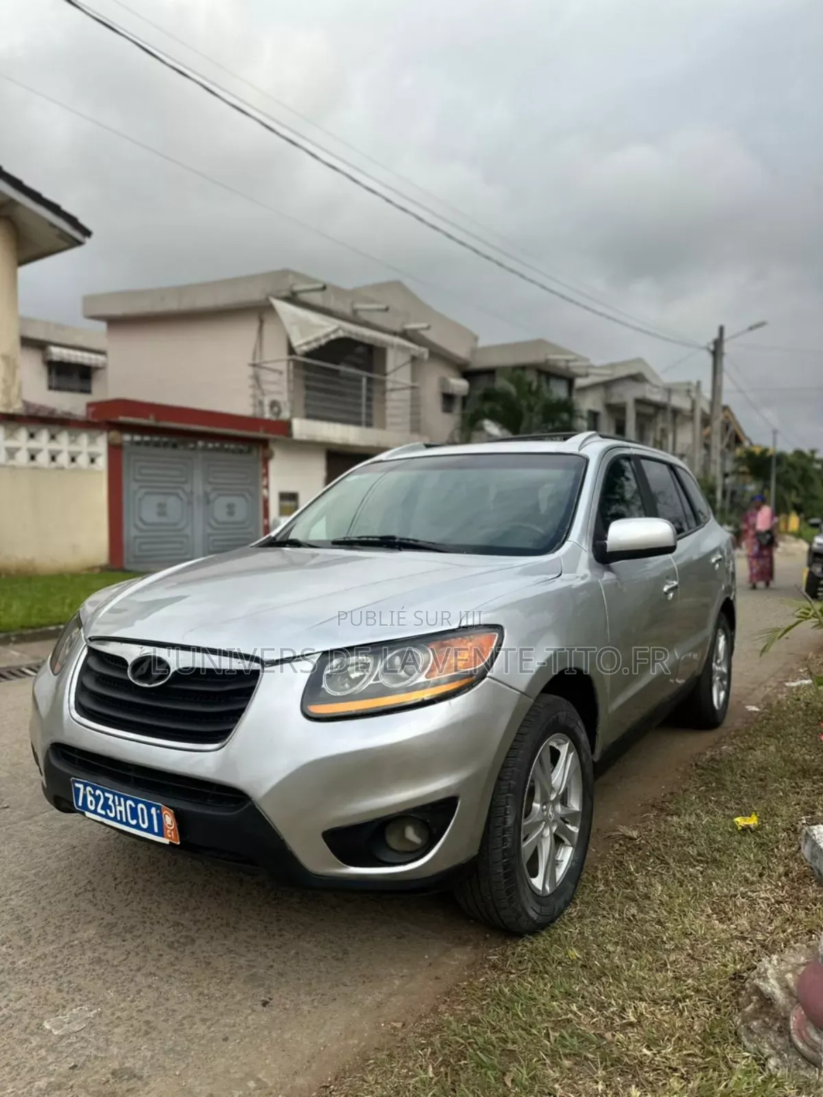 Hyundai Santa Fe 3.3 Limited AWD 2008 Blanc cassé