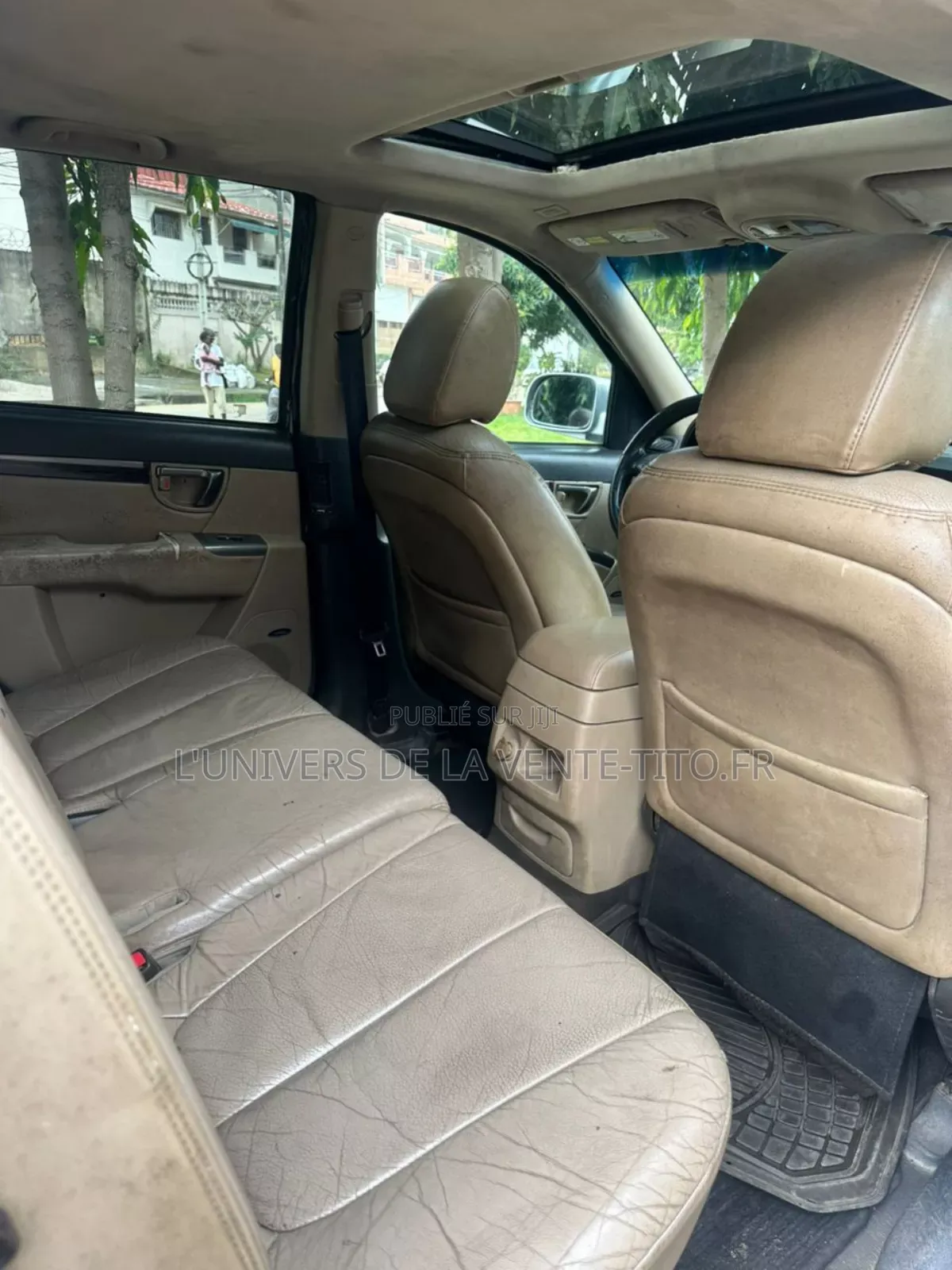 Hyundai Santa Fe 3.3 Limited AWD 2008 Blanc cassé