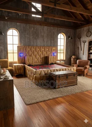 Photo - Lit Capitonnée 3 Place