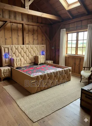 Lit Capitonnée 3 Place