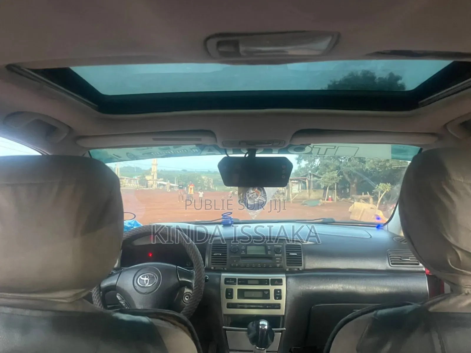 Toyota Corolla Sedan 2004 Rouge