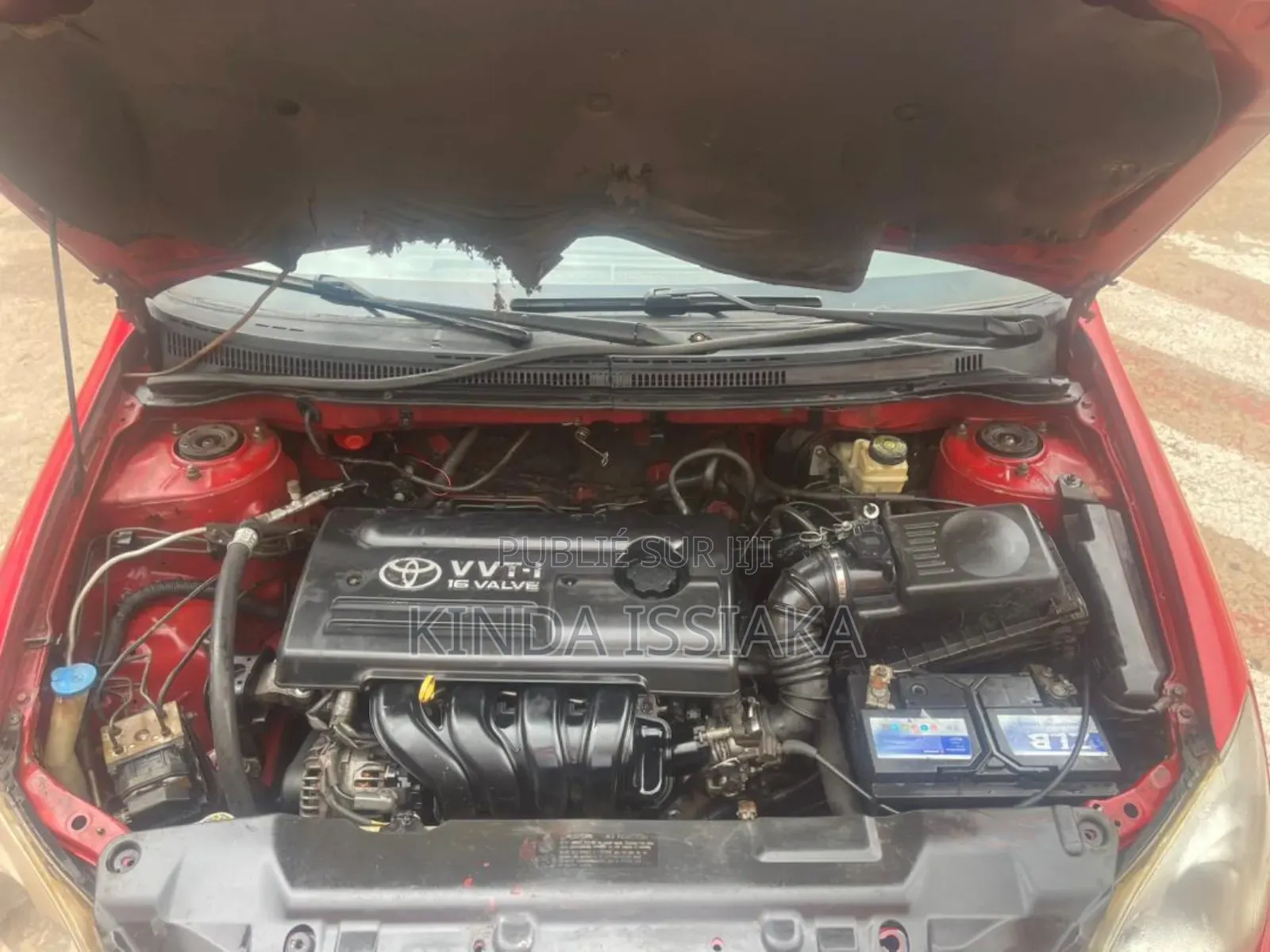 Toyota Corolla Sedan 2004 Rouge