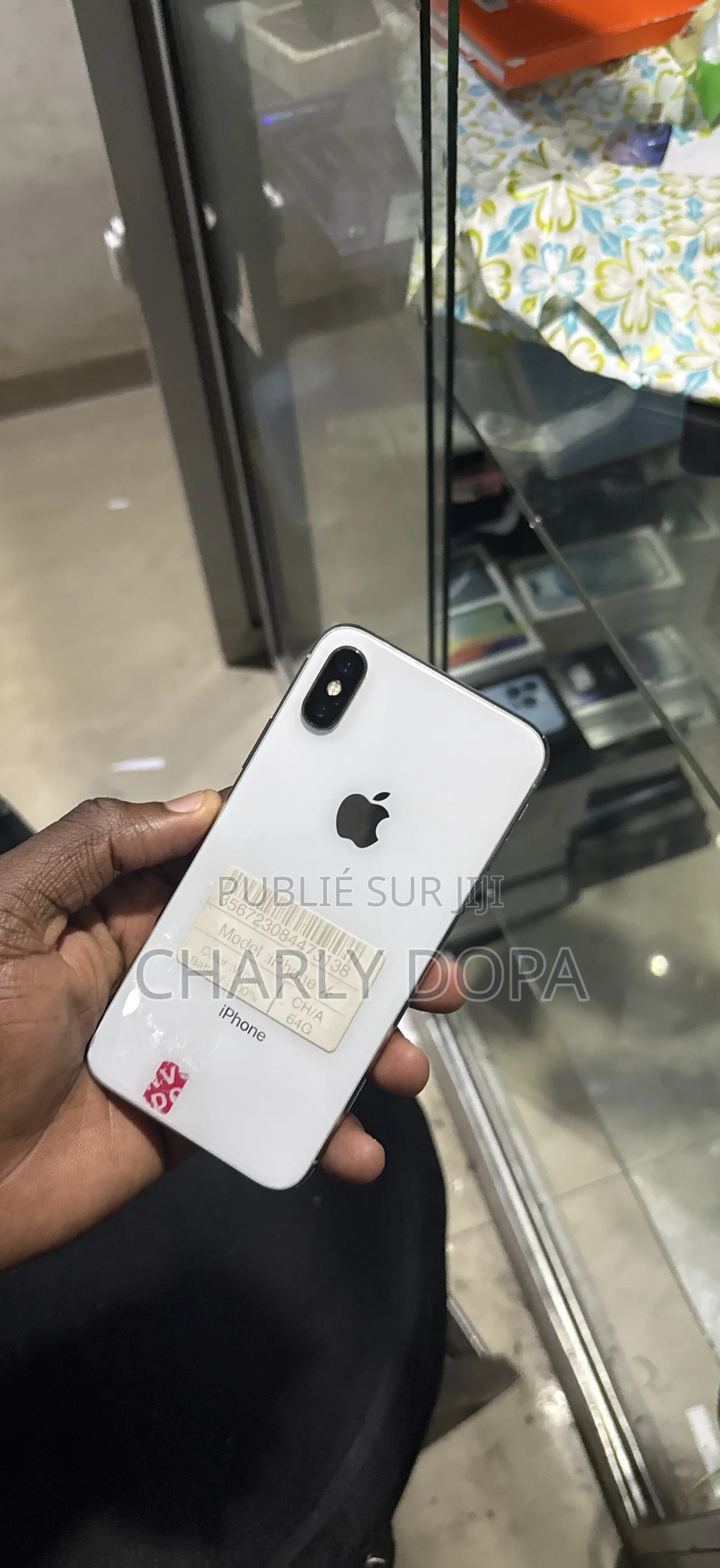 Apple iPhone X 64 GB Argenté