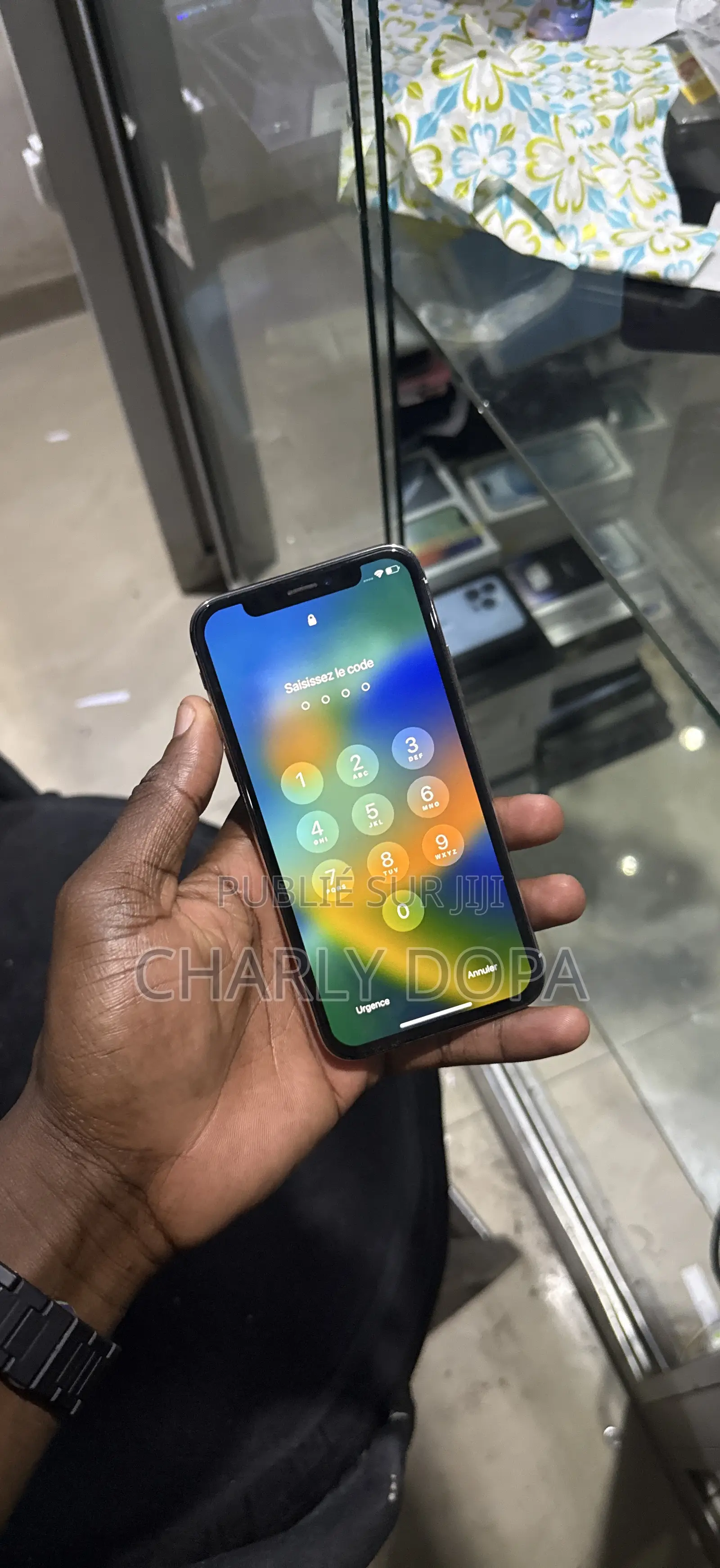 Apple iPhone X 64 GB Argenté