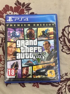Photo - Cd De Jeu Ps4 Grand Theft Auto V (Gta V) Ps4