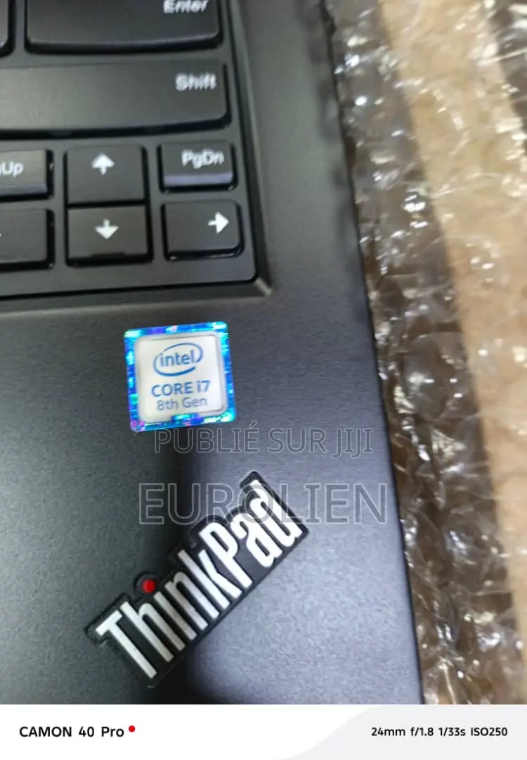 Ordinateur Portable Lenovo ThinkPad T480s 16GB Intel Core I7 SSD 512GB