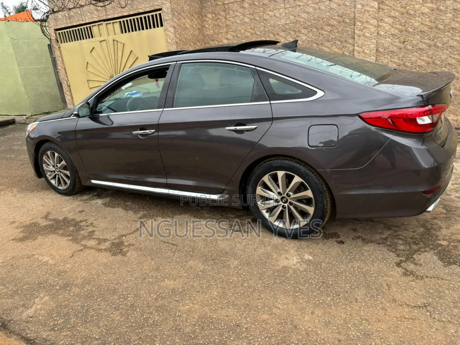 Hyundai Sonata 2017 Marron