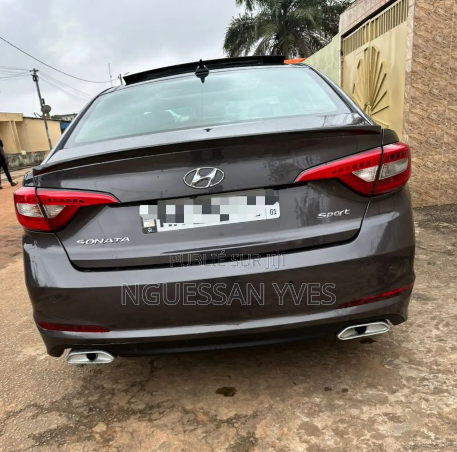 Hyundai Sonata 2017 Marron