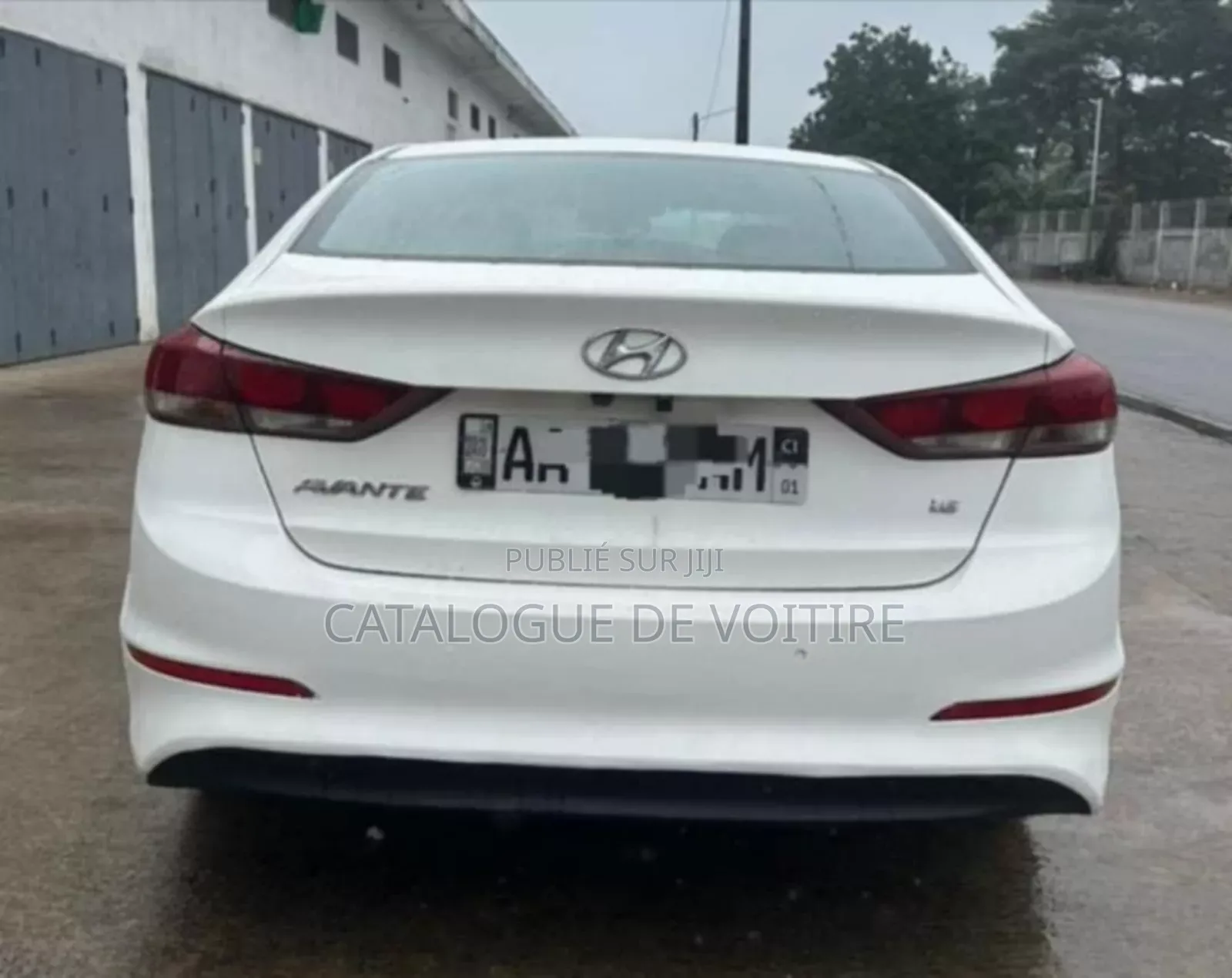 Hyundai Avante 2018 Blanc