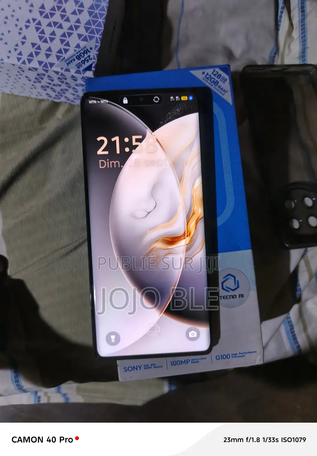 Tecno Camon 30 256 GB Black