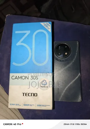 Tecno Camon 30 256 GB Black