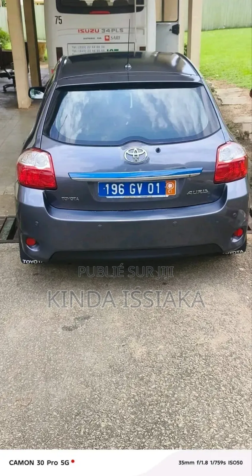 Toyota Auris 2011 Gris