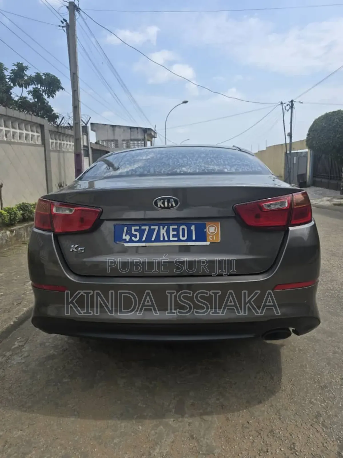 Kia K5 2.0 500h 2016 Gris