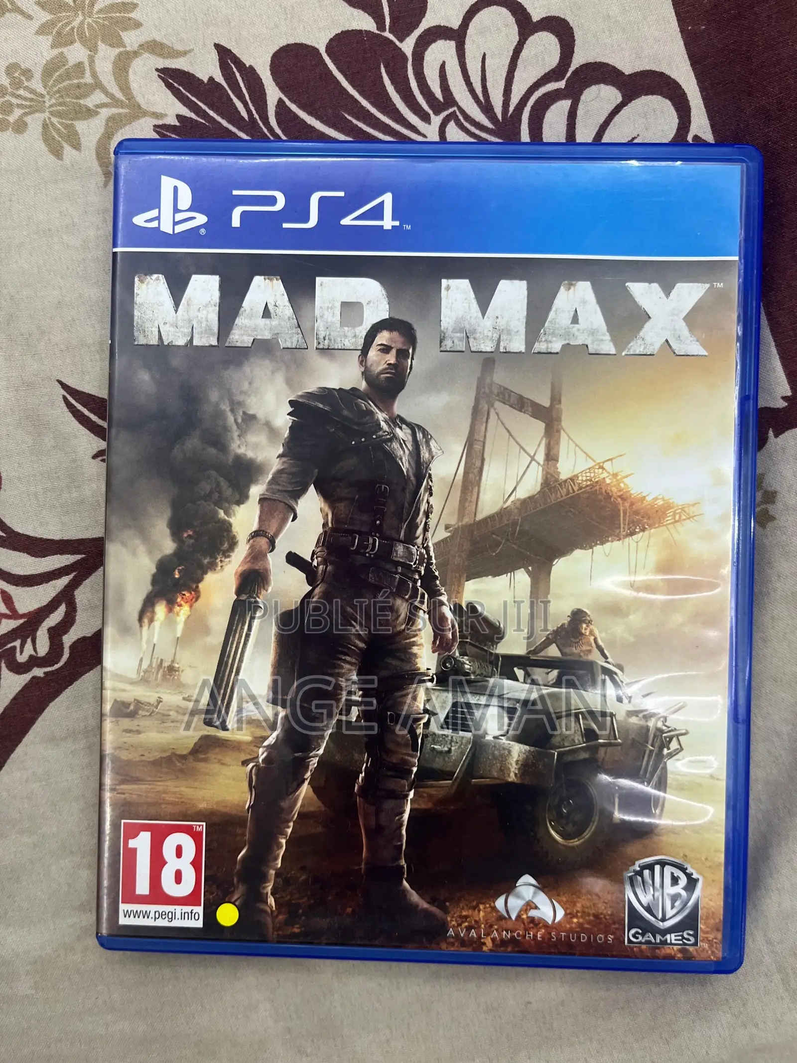Cd De Jeu Ps4 Mad Max – L’Aventure Post-apocalyptique Sur Ps4