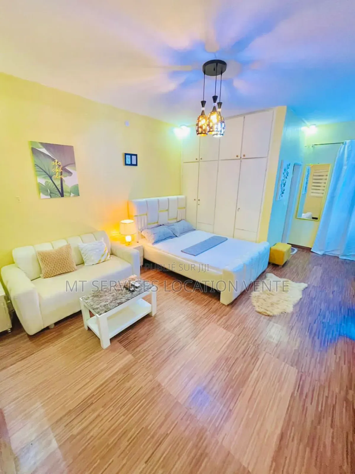 Furnished 1chbre Studio dans 1, Cocody à Louer