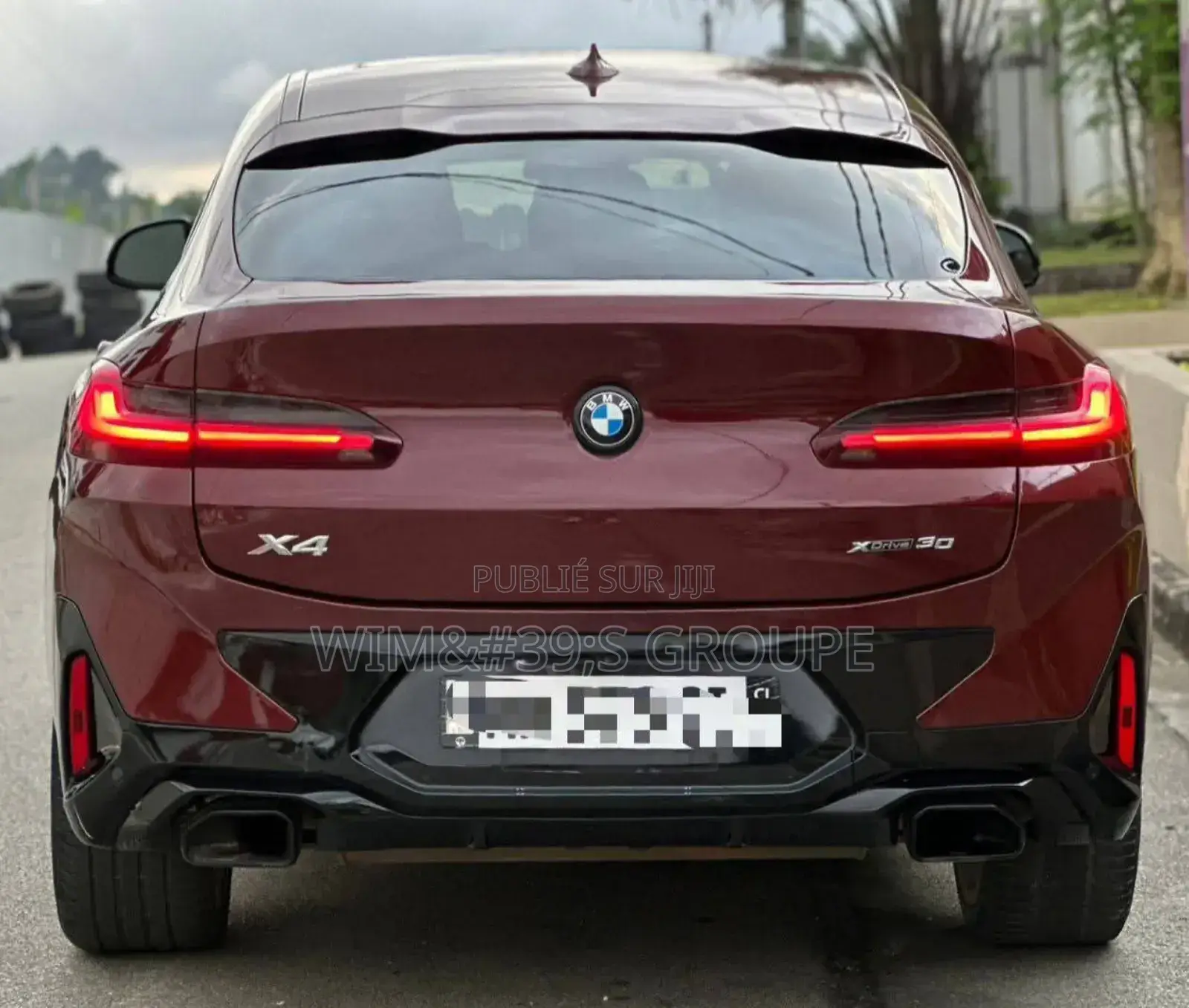 New BMW X4 2022 Rouge