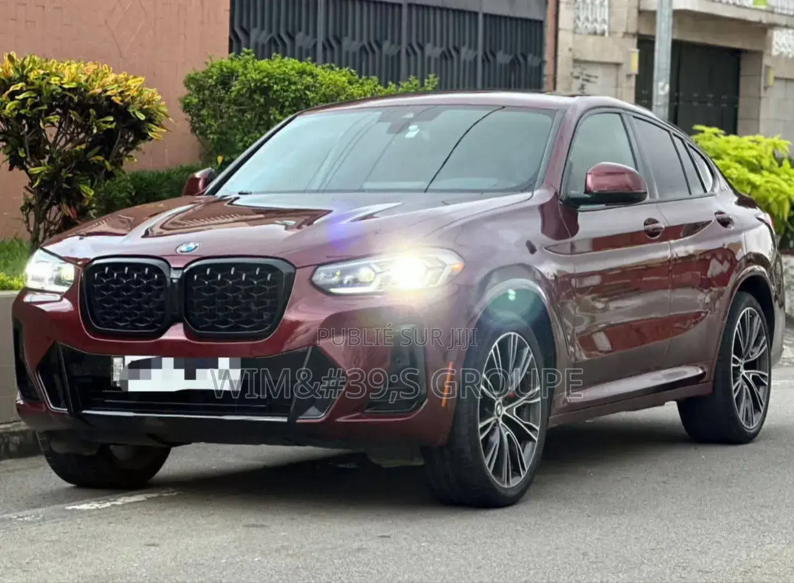 New BMW X4 2022 Rouge
