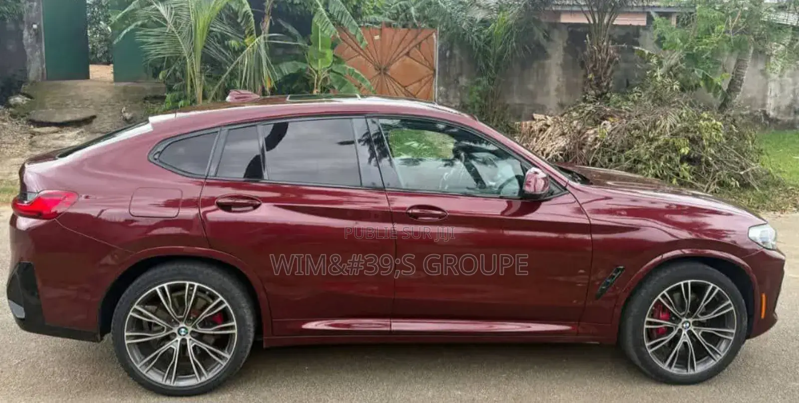 New BMW X4 2022 Rouge