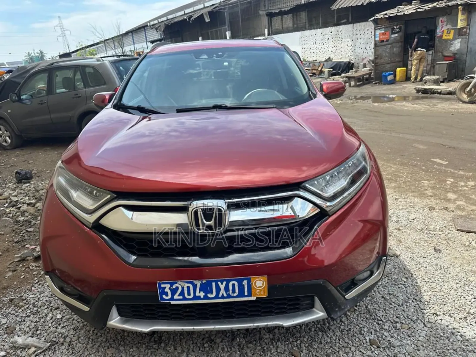 Honda CR-V EX AWD 2018 Rouge