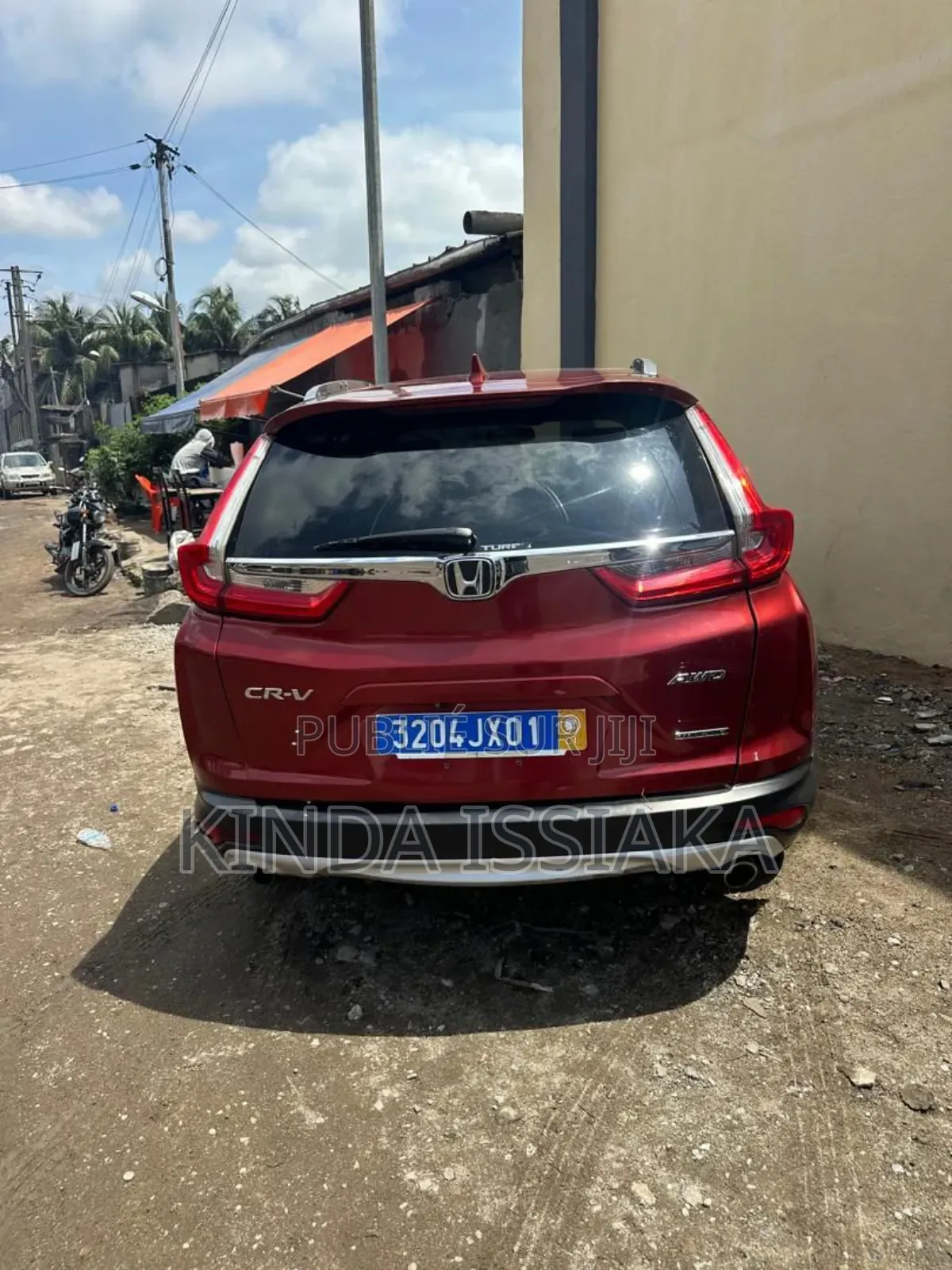 Honda CR-V EX AWD 2018 Rouge