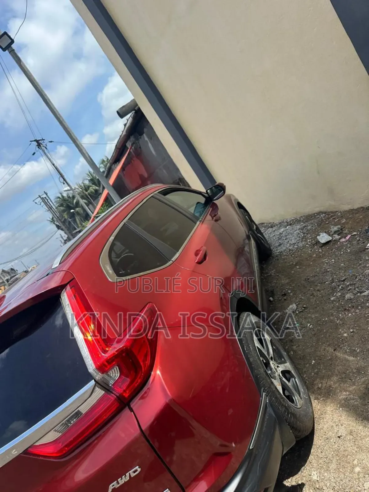 Honda CR-V EX AWD 2018 Rouge