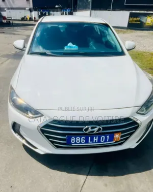 Photo - Hyundai Elantra 2019 Blanc