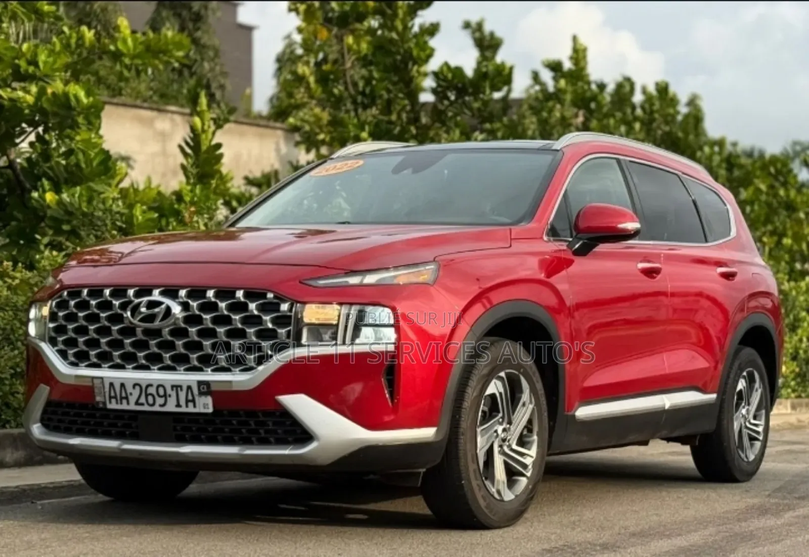 Hyundai Santa Fe SE (4 styles) 2022 Rouge