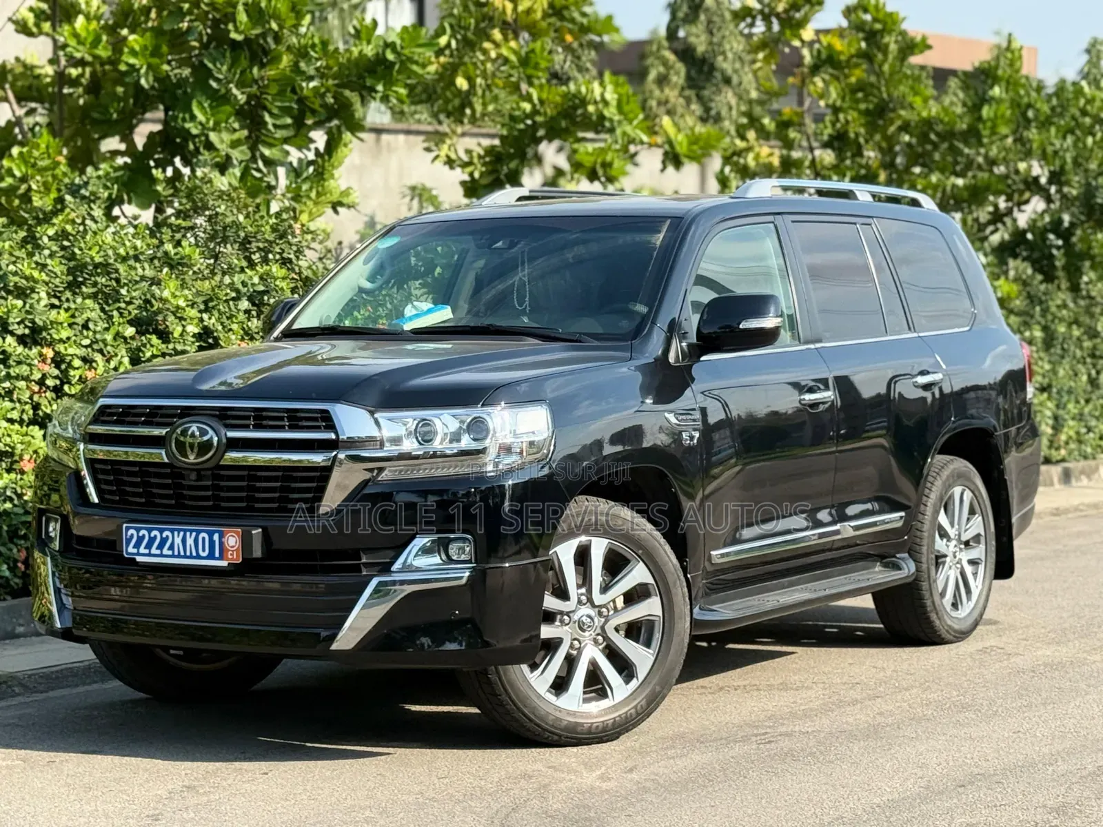 Toyota Land Cruiser 5.7 V8 VX-S 2021 Black