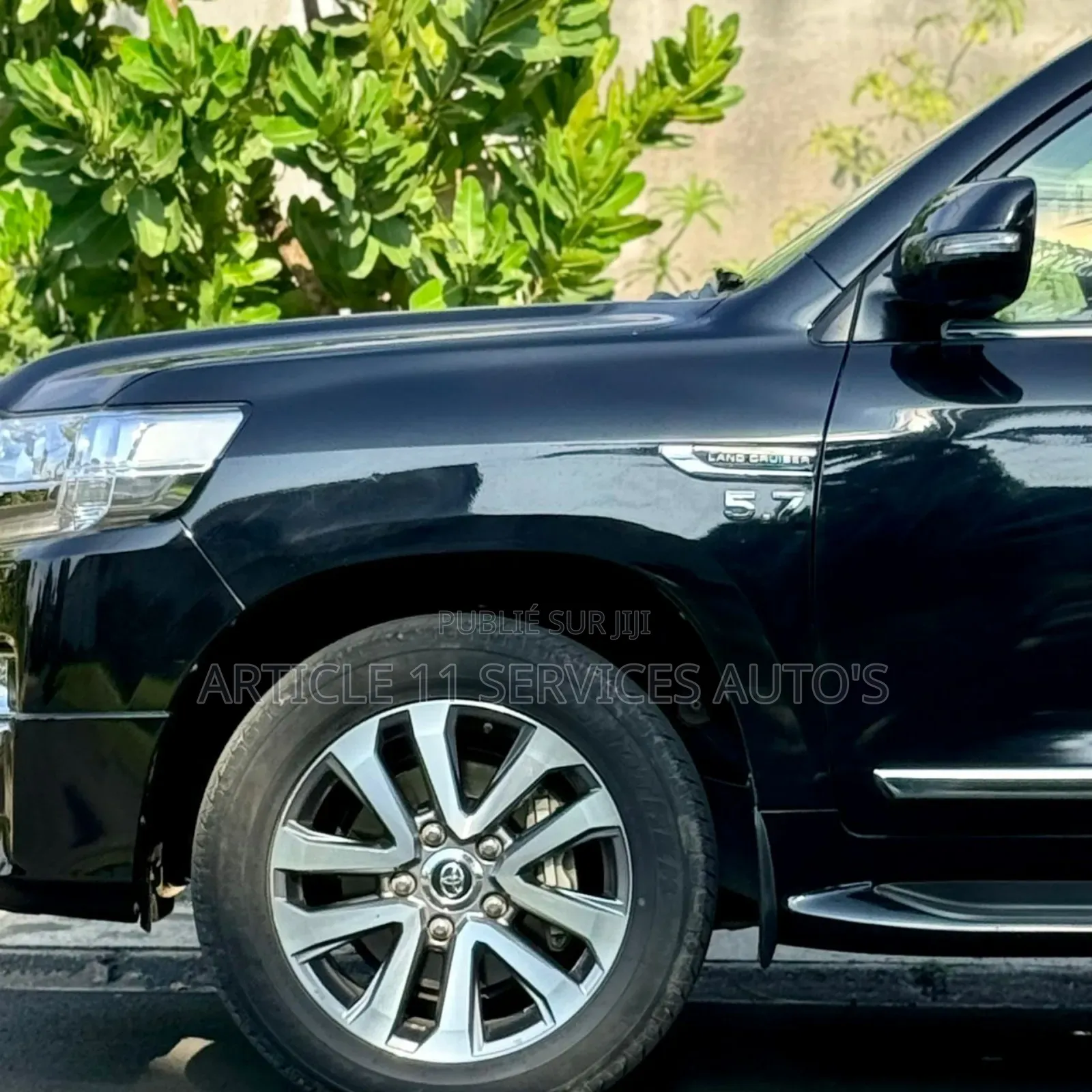 Toyota Land Cruiser 5.7 V8 VX-S 2021 Black