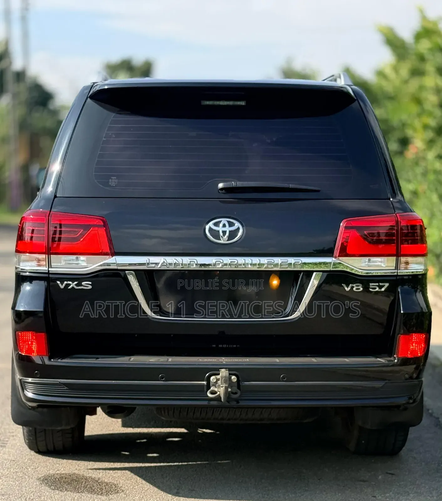 Toyota Land Cruiser 5.7 V8 VX-S 2021 Black