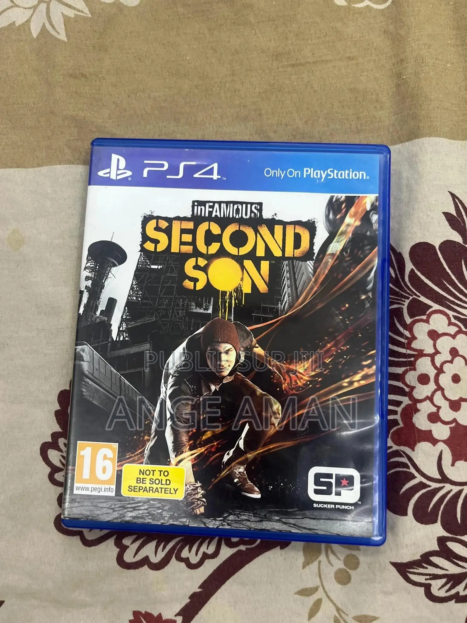 Cd De Jeu Ps4 Infamous: Second Son – Ps4 (Action / Monde Ouvert)