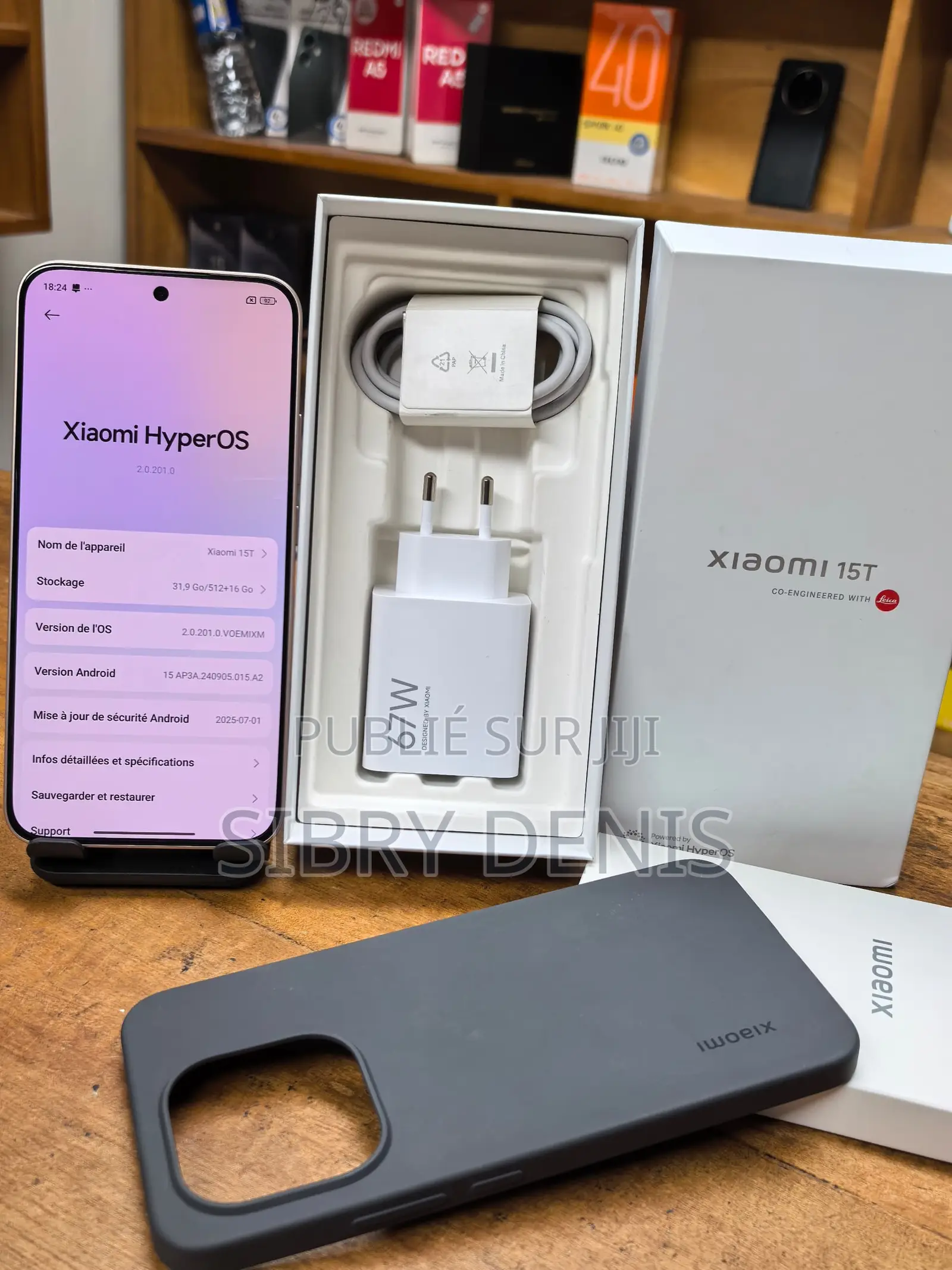 New Xiaomi 15 512 GB Or rose