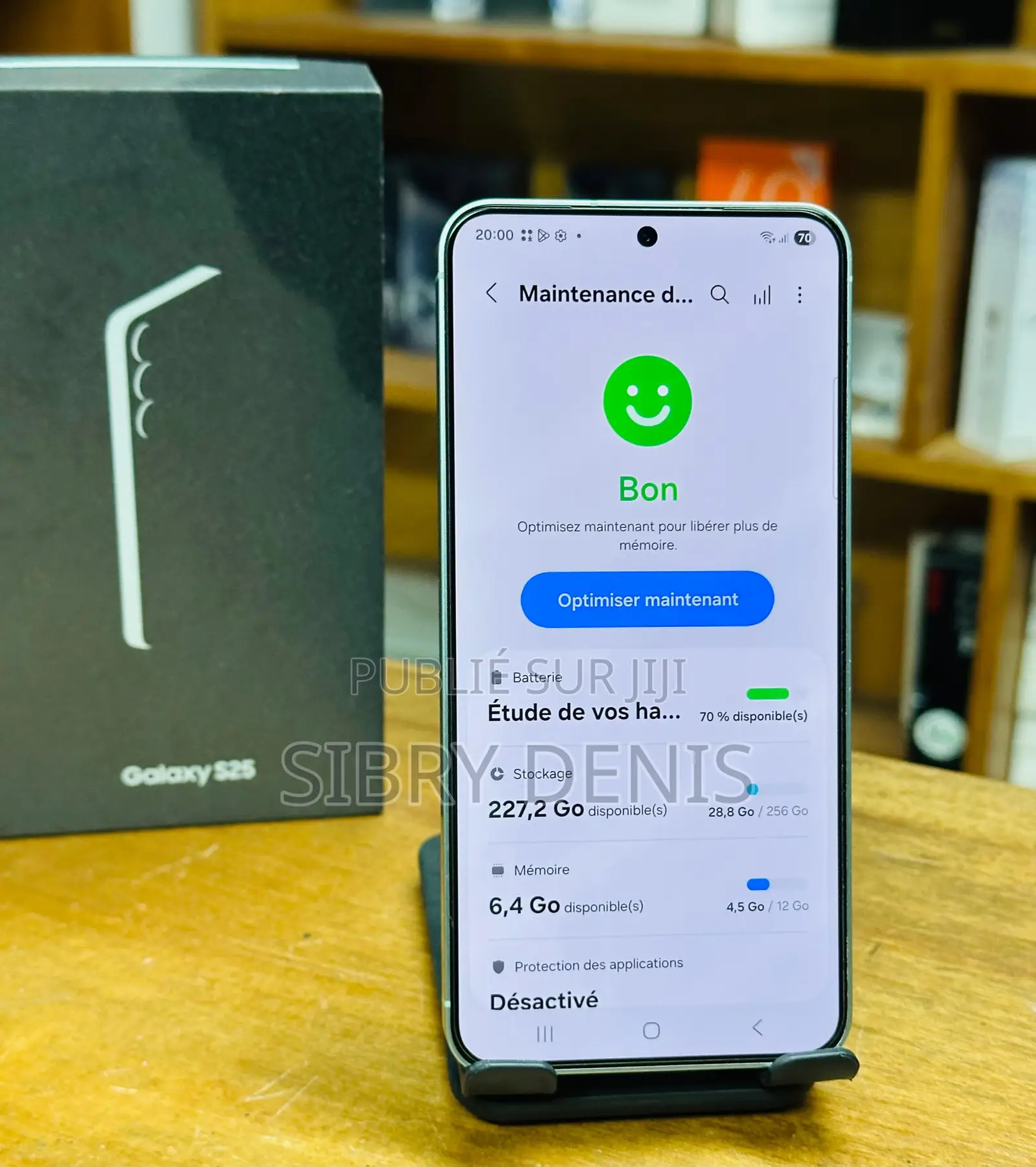 New Samsung Galaxy S25 256 GB Vert