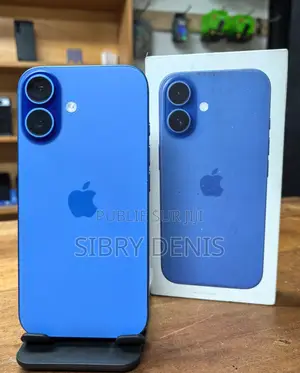New Apple iPhone 16 128 GB Blue