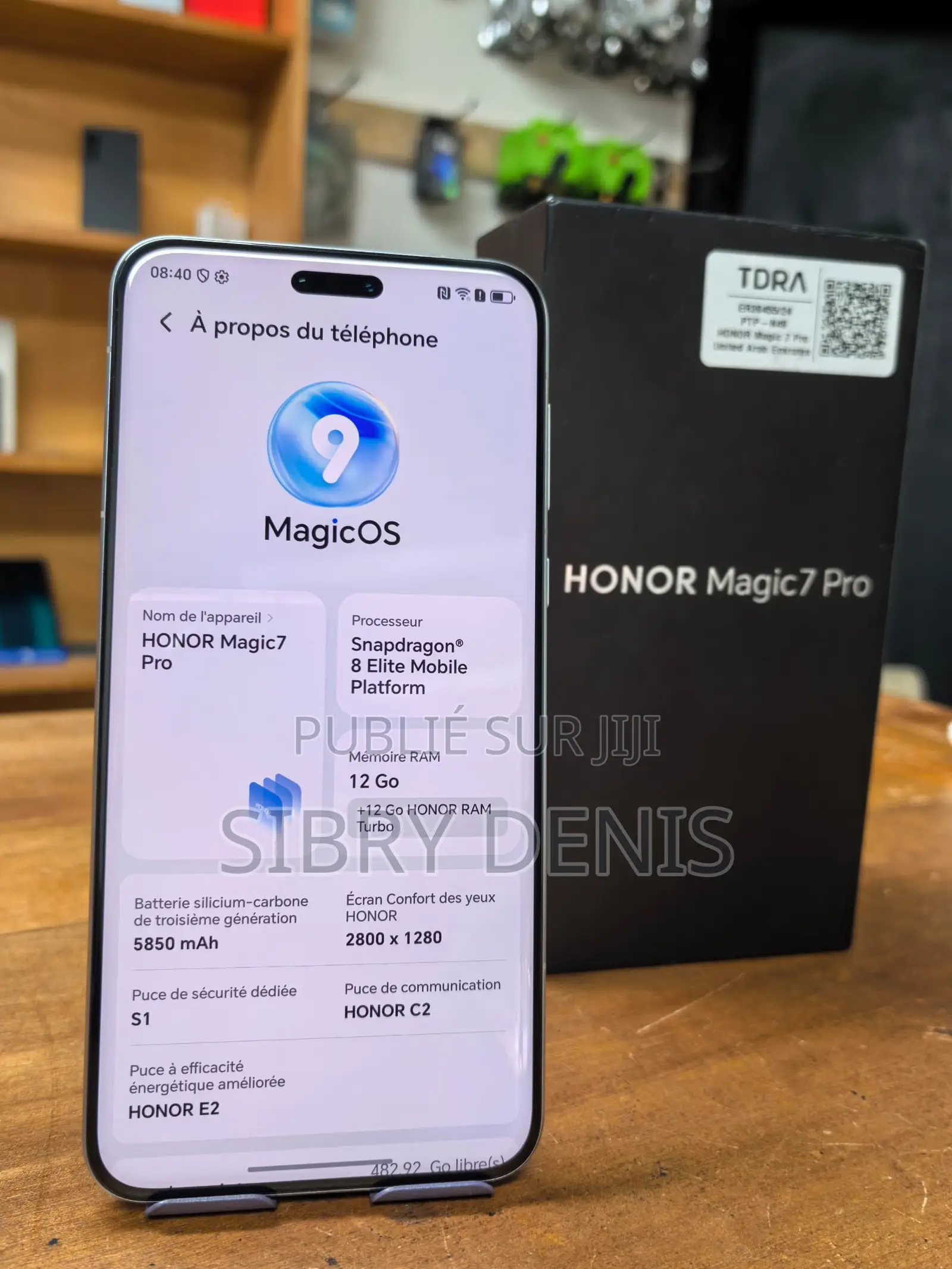 New Honor Magic7 Pro 512 GB Gris