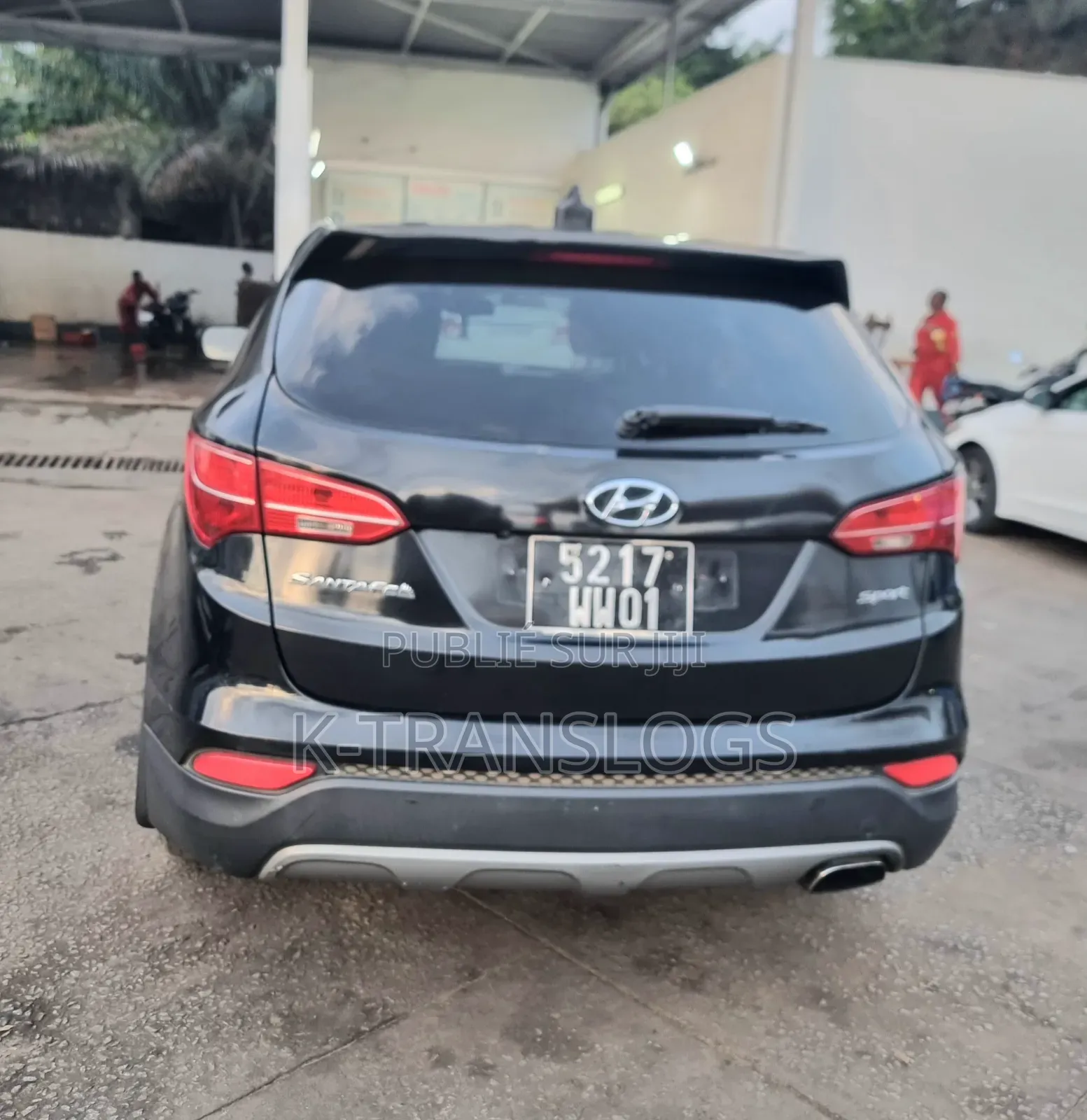 Hyundai Santa Fe SE AWD 2016 Black