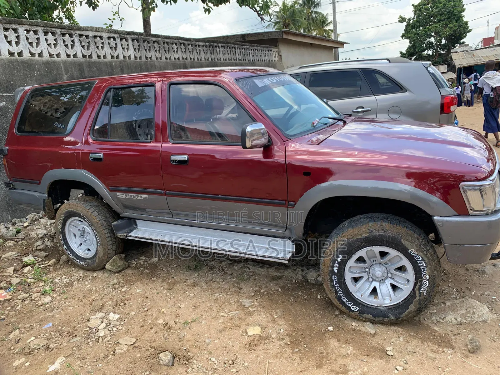 Toyota Hilux Surf 2004 Rouge