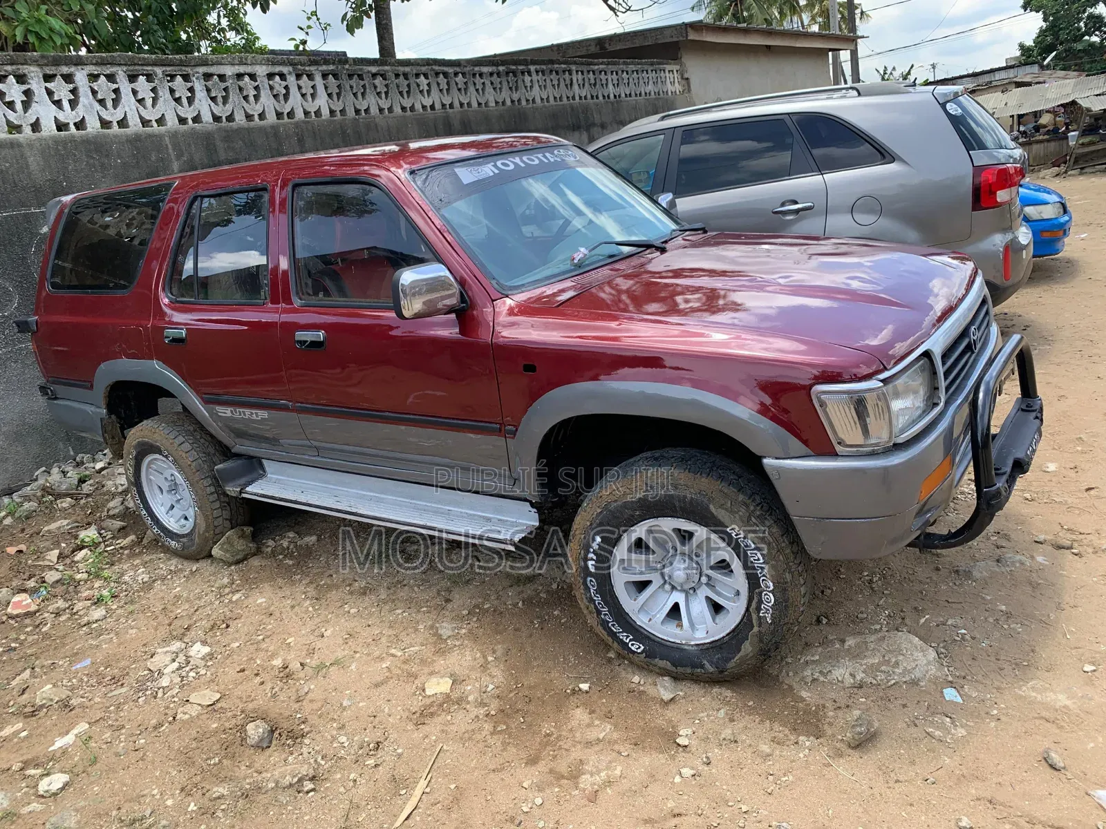 Toyota Hilux Surf 2004 Rouge