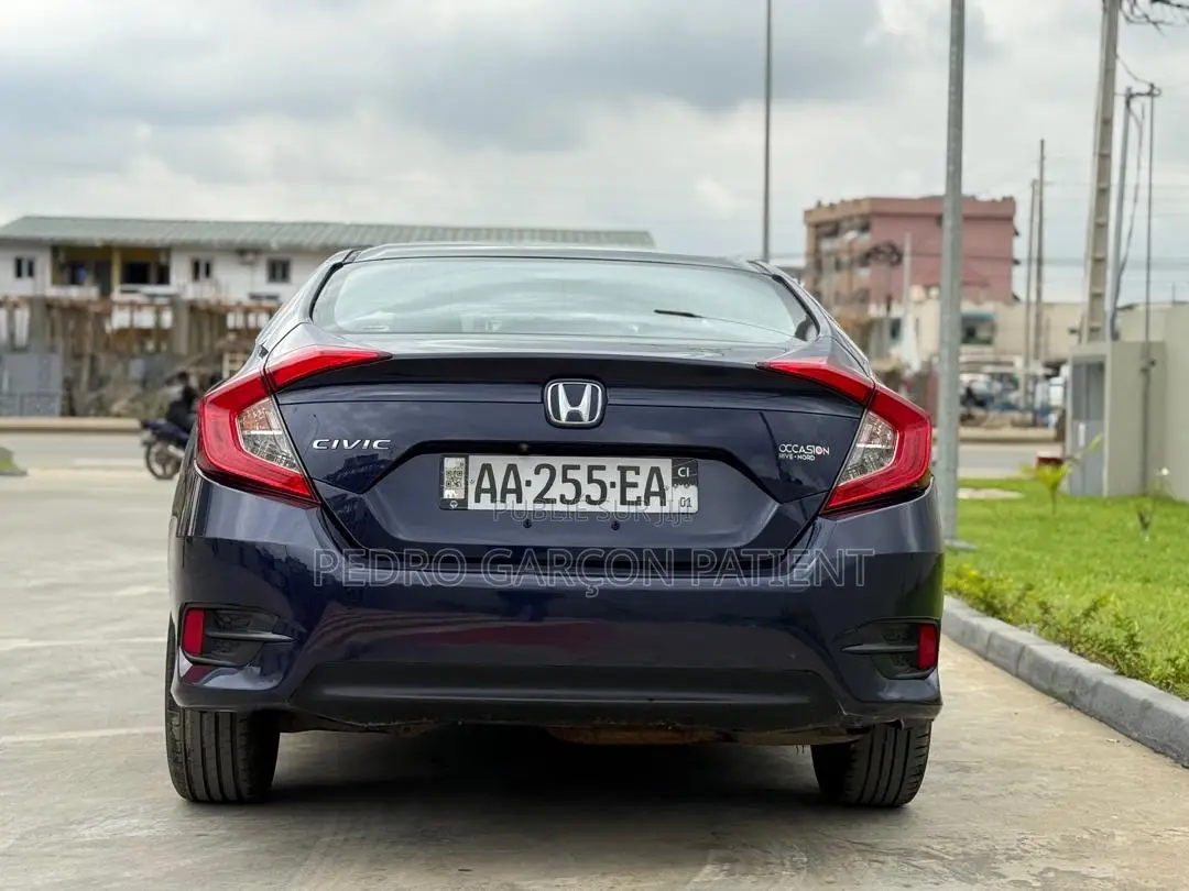 Honda Civic 2018 Noir Mat