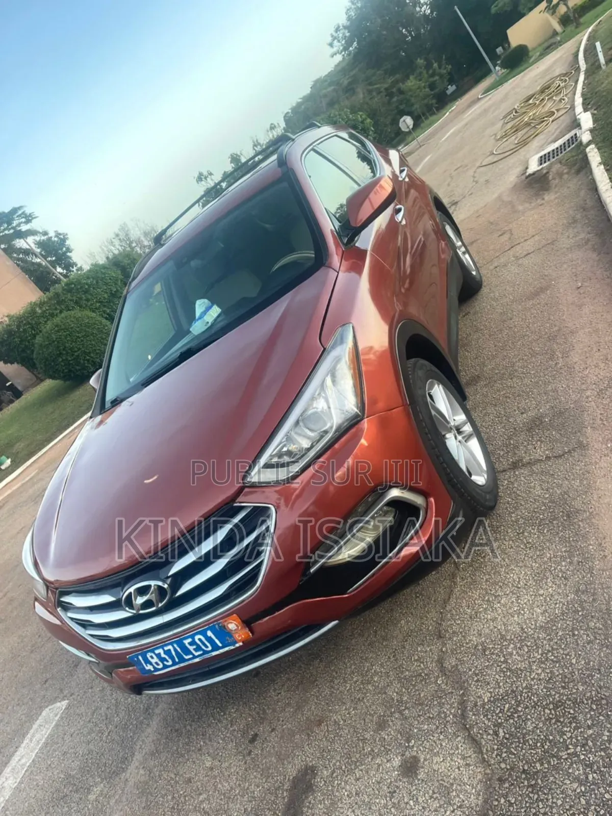 Hyundai Santa Fe Limited Ultimate AWD 2017 Orange